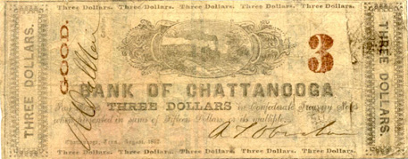 Bk Chattanooga $3 G-82